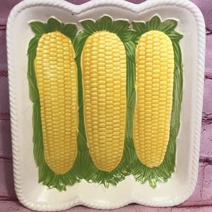 Vintage CORN ON THE COB Plates, Japan, Great Condition